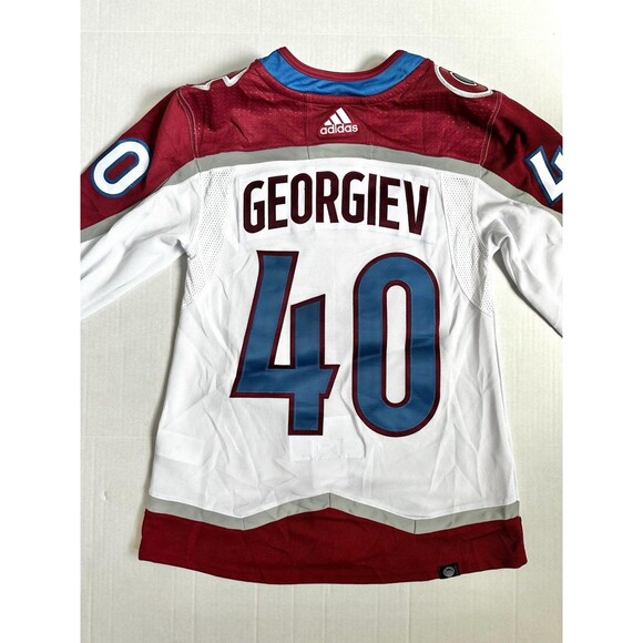 Colorado Avalanche Authentic Jersey Alexandar Georgiev #40 Adidas NHL XS 42 - Picture 2 of 11